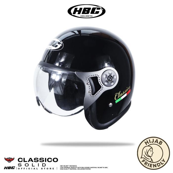 Helm HBC CLASSICO SOLID Helm Half Face SNI