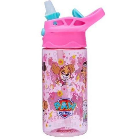 Smiggle Paw Patrol Junior Plastic Flip Drink Bottle 430 Ml - Original Australia