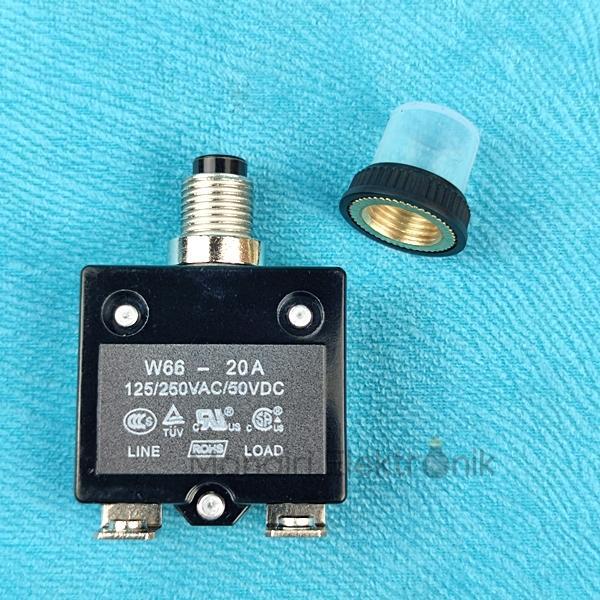 Overload Pompa Air Submersible Wokema Drakos 3A 4A 5A 8A 10A 15A 20A 30A W55 Series - Switch