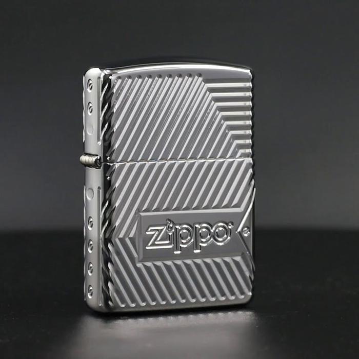 Zippo Armor Usa Bolts 4 Side 29672