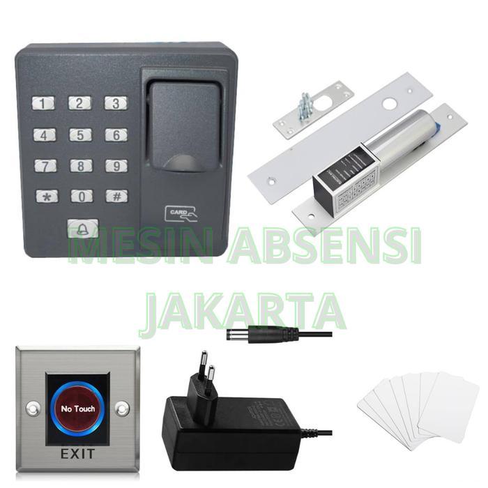 Zkteco X6 Access Control Paket Akses Door Fingerprint Zkteco X6 Terlaris