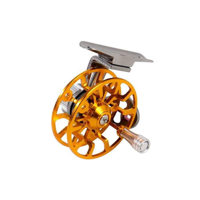 Reel Fly Fishing Reel Pancing LEO Gulungan Pancing Fly Fishing Full Metal 120M