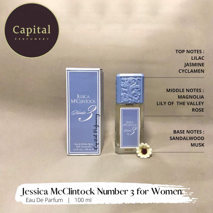 Jessica McClintock Number 3 W Edp 100 ml (NEW)