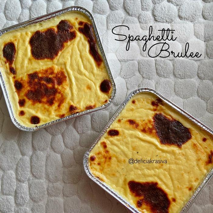 Spaghetti Brulee / Pasta / Pasta Spaghetti Bolognese Brulee