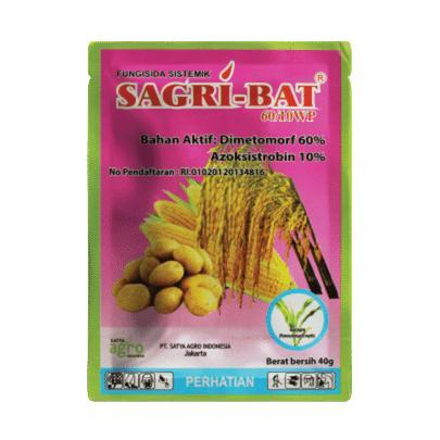 ` Fungisida SAGRI-BAT 60/10 WP 40 GRAM