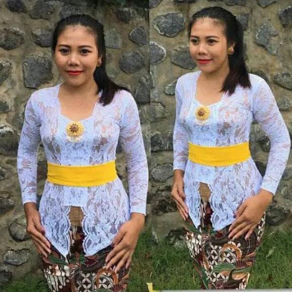 SIAPKIRIM TERBARU Set kebaya bali jadi sofia prancis /baju adat READY STOCK
