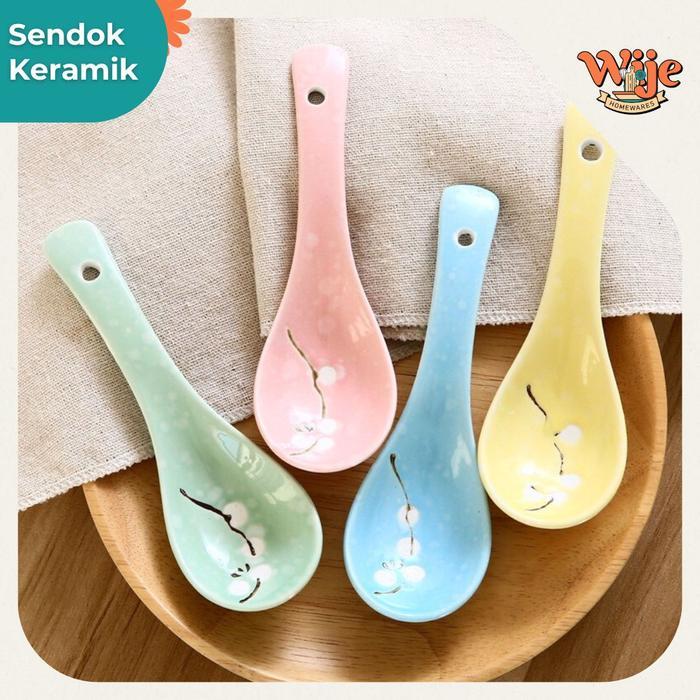 Sendok Bebek Keramik Sendok Sup Keramik Sendok Makan Bubur