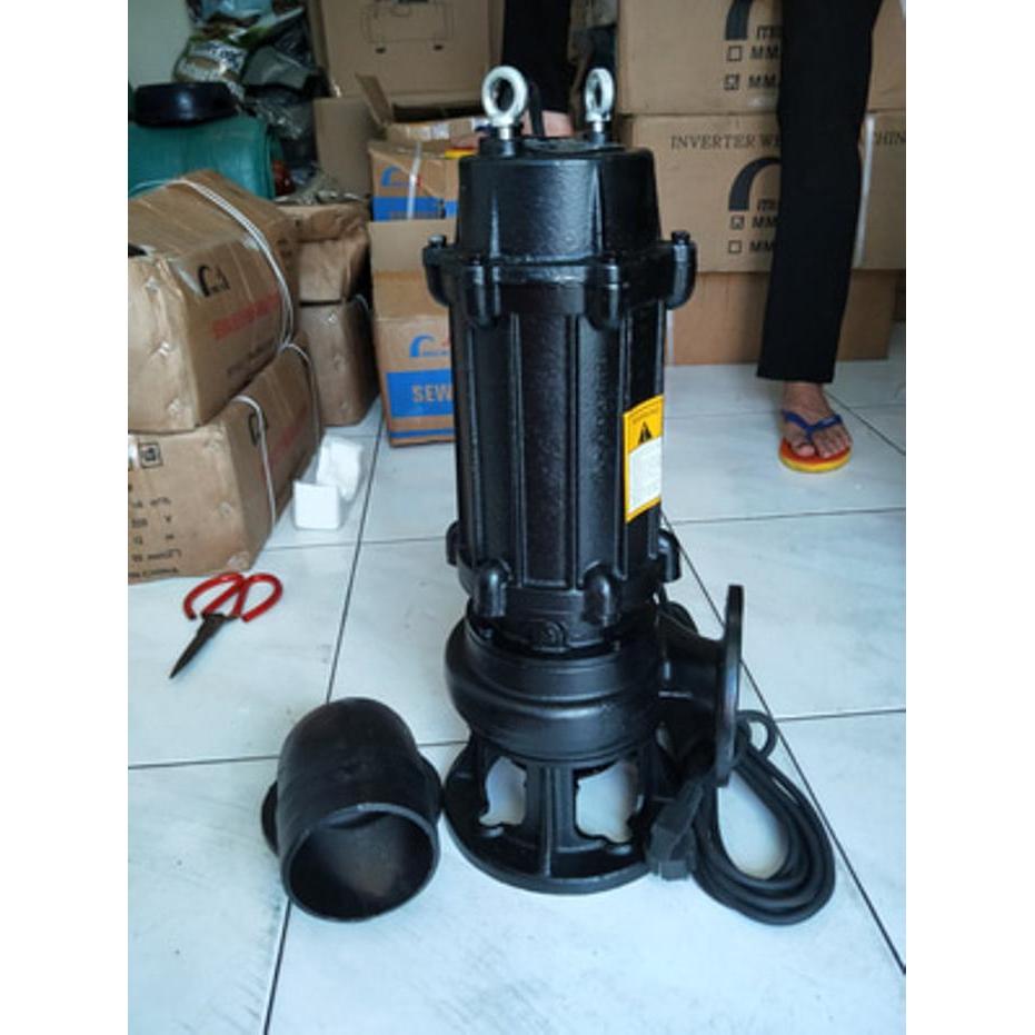 Pompa Celup Air Kotor Submersible Pump 4 Inch 1.5Hp
