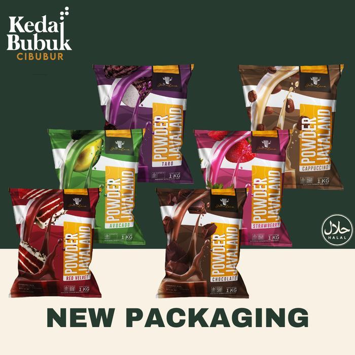 NEW PREMIUM Taro original Javaland bubuk minuman kekinian Serbuk Instan Drink
