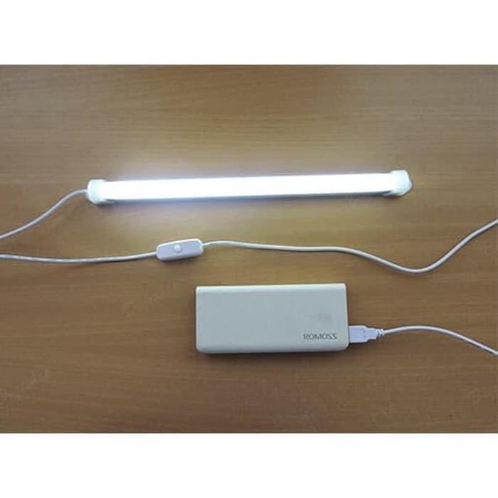 Lampu Neon USB Strip LED Tempel - Lampu Meja Belajar Kerja Dapur Rumah
