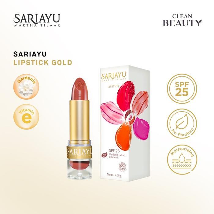 TERLARIS Sariayu Lipstick Gold 24 gram