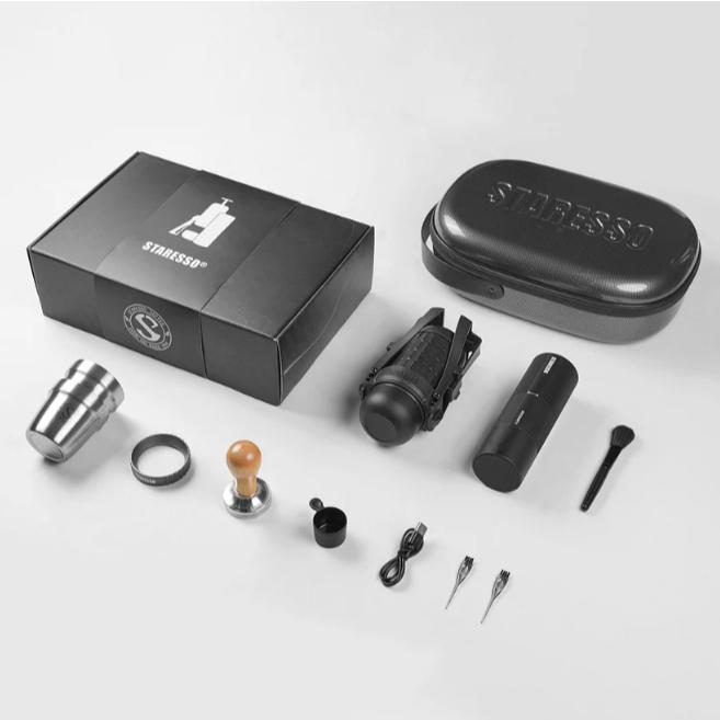 Staresso Mirage SP300 Plus Combo Set Grinder D6E Elektrik Espresso Maker Travel Coffee Manual Kopi