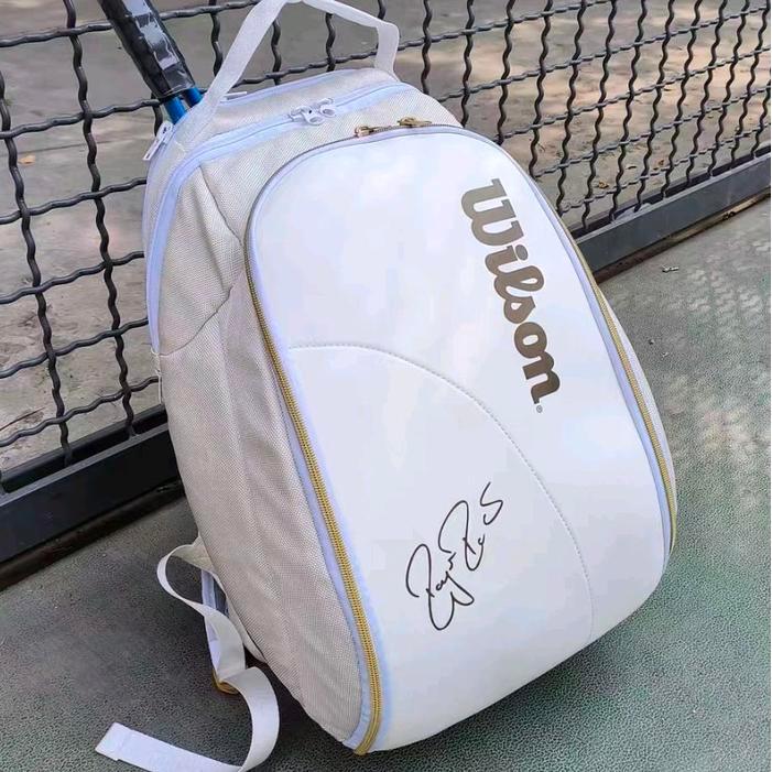 Wilson Backpack Dna Federer Signature Roger Federer Ransel Dna Federer Tas Raket Wilson