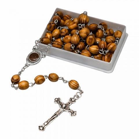 Rosario Jerusalem Kayu Coklat - Rosario Kayu - Rosario Jerusalem
