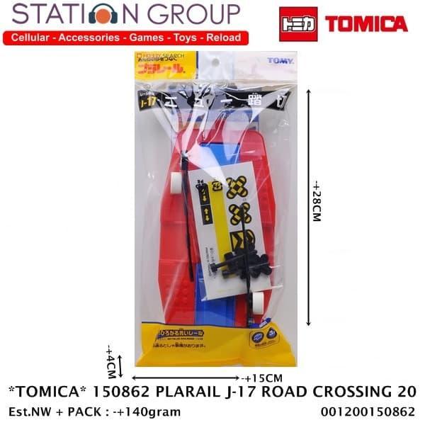 BISA COD TOMICA 150862 PLARAIL J-17 ROAD CROSSING (1'S) 20