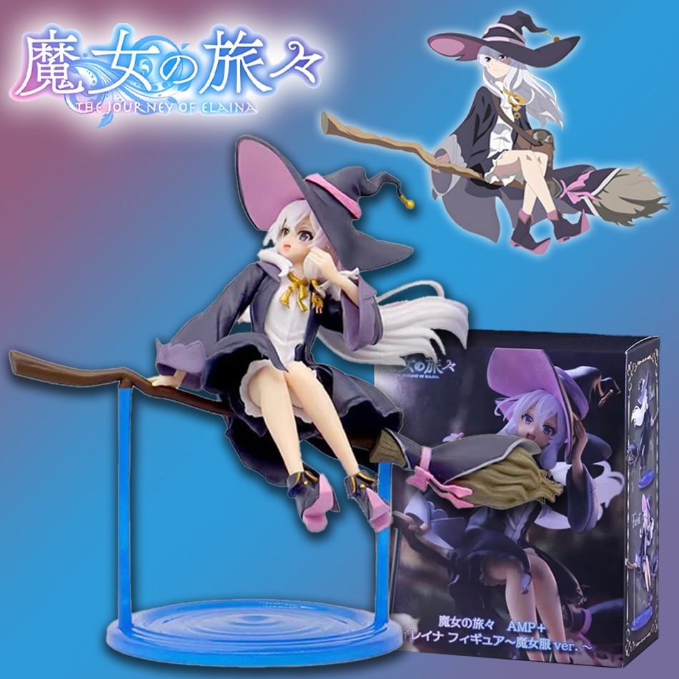 Anime Wandering Witch: The Journey Of Elaina 20cm Elaina PVC Action Figure Collection Ornaments
