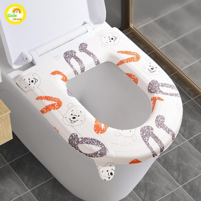 KINCLONG Pelapis Toilet Duduk Tatakan Toilet Duduk Toilet Duduk Portable Anti Slip Wc Duduk Portable