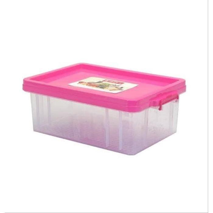 Clear box FX-3 Lion Star No.10 / Kotak Plastik / Kontainer Penyimpanan