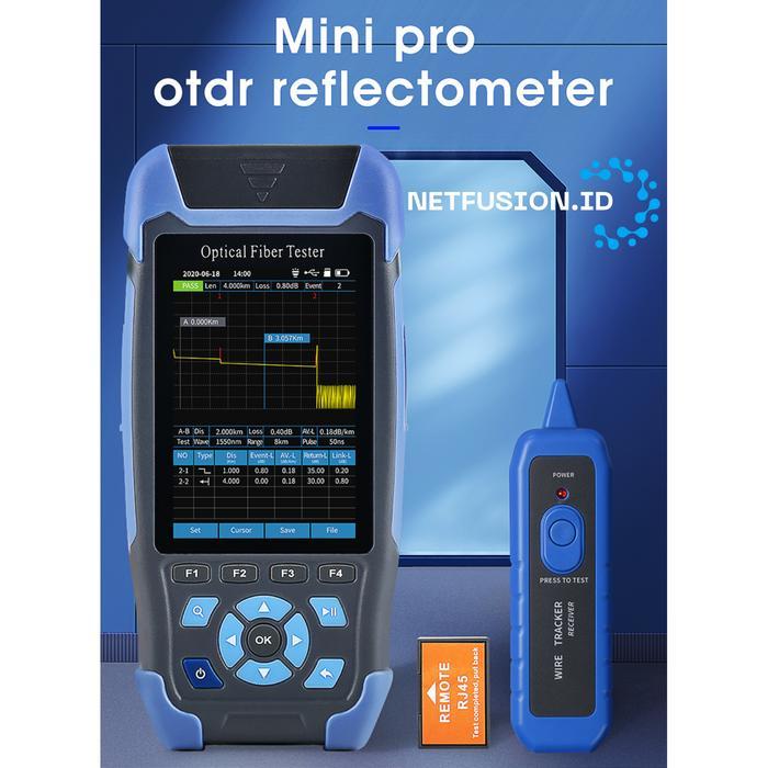 TERMURAH OTDR MINI SMART AUA-900D SATU PABRIK NK3200D SC UPC 1310/1550NM ORIGINAL COMPTYCO BUKAN