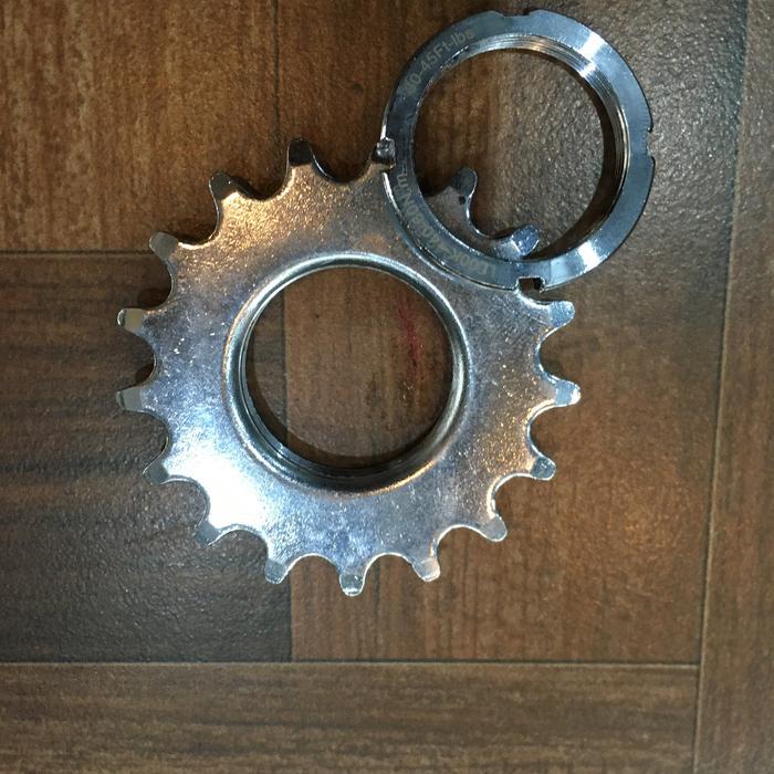 Cog 14T 15T 16T 17T Plus Lock Ring Untuk Sepeda Fixie