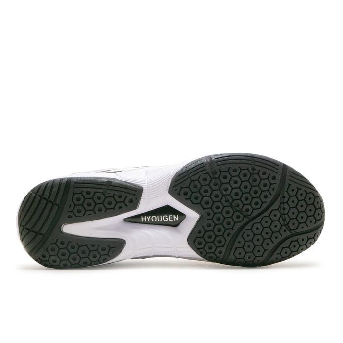 Hyougen Enma Force Putih Hitam Sepatu Badminton Size 39-44 Sepatu Bulu Tangkis