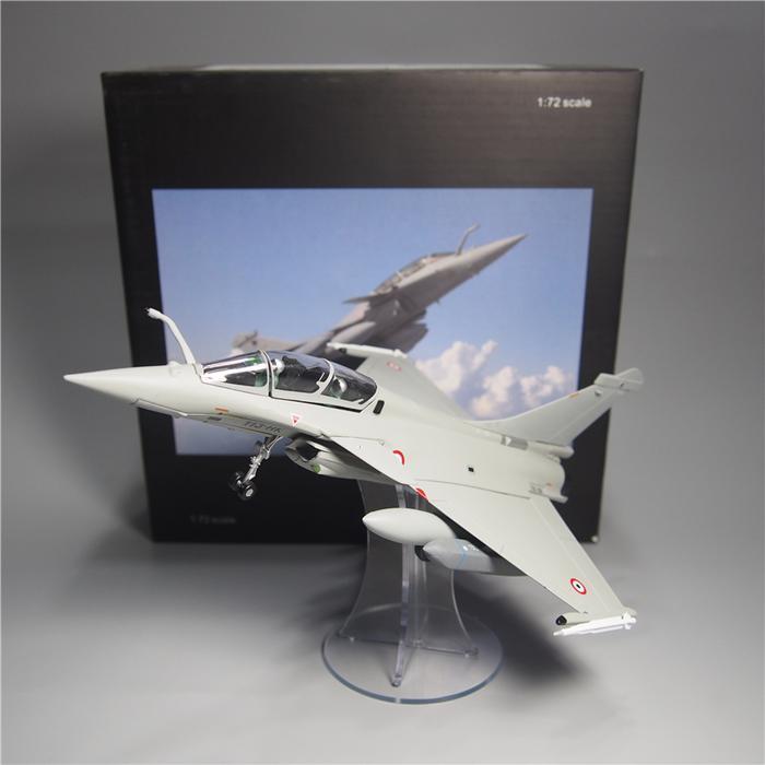 Diecast Pesawat Jet Tempur Dassault Rafale B Au Prancis Skala 72 Berkualitas
