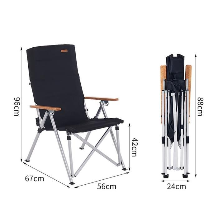 Kursi Lipat Naturehike Nh17T003-Y Lying Chair Kursi Santai Camping