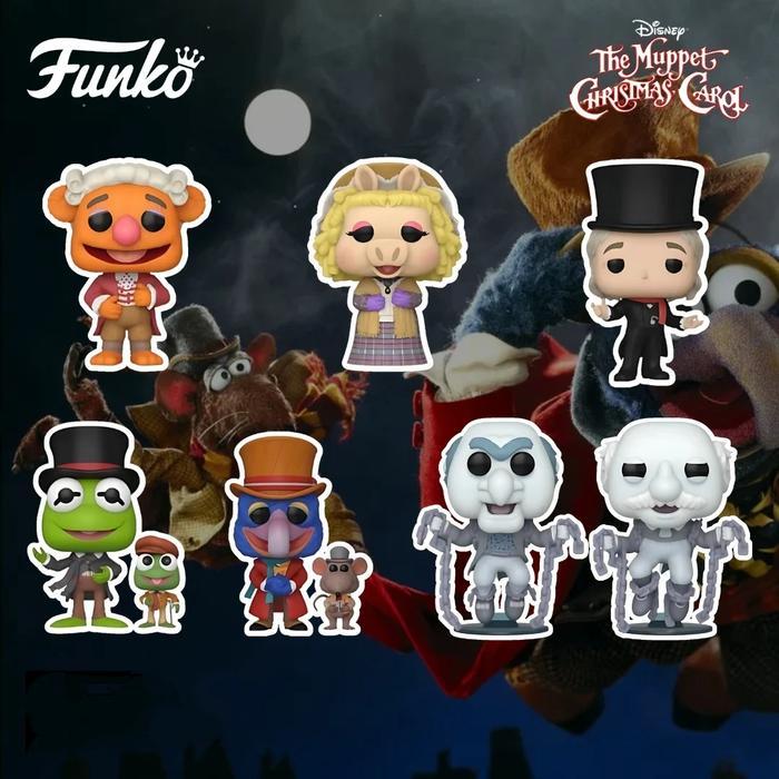 HOT SALE FUNKO POP MUPPET CHRISTMAS CAROL BOB CRATCHIT CHARLES DICKENS SCROOGE TERMURAH