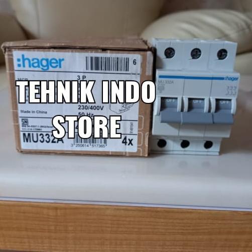 Mcb 50A Hager 3Phase Original