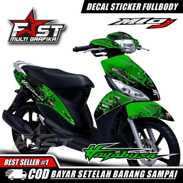Decal Mio J Full Body Stiker Mio J Variasi Full Body Striping Mio J Hayabusa Sticker Decal Full Body