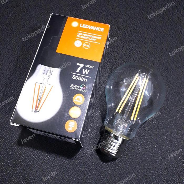 (PROMO) BOHLAM LAMPU CLASSIC LED FILAMEN 7W E27 - LEDVANCE