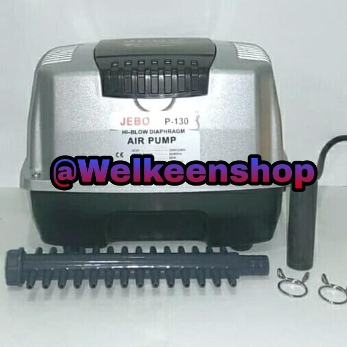 Jebo p130 Jebo P 130 Pompa udara Aerator Hiblow Airpump blower