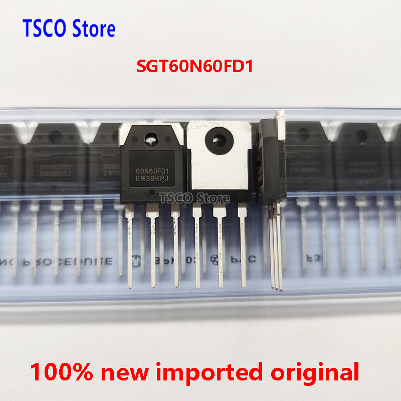 2023+ 10piece 60N60FD1 SGT60N60FD1 60A/600V IGBT New Origiail