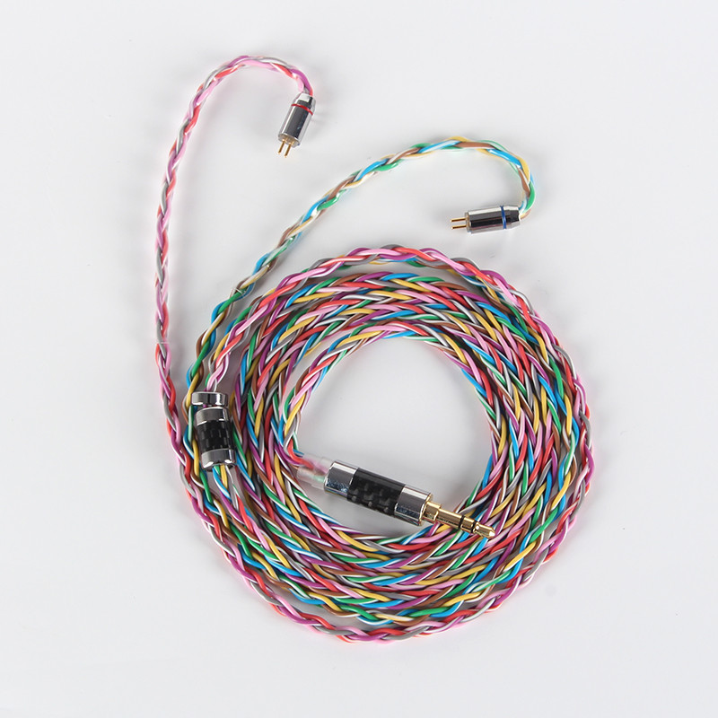 XINHS 8-strand 480 core silver copper alloy earphone upgrade cable