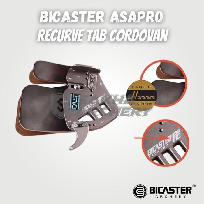 Bicaster ASA PRO Finger tab Cardovan ASAPRO Recurve Tab Cordovan