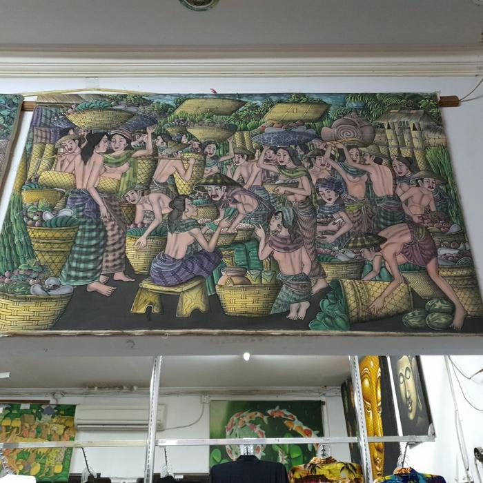 TERBAIK Lukisan Pasar Tradisional