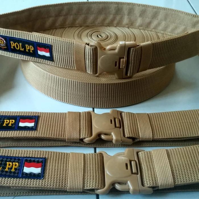 Sabuk Atribut Polisi Lalu Lintas Terbaru Model Kopel