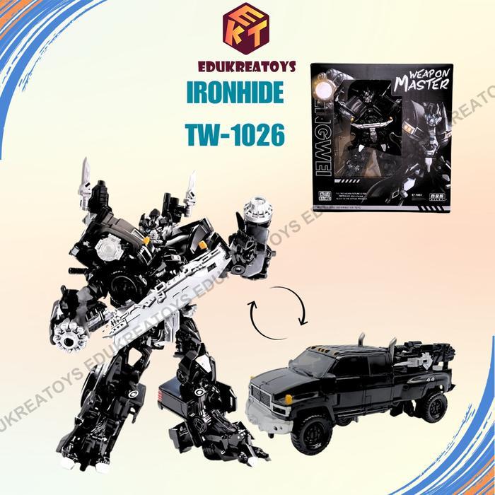 Mainan Action Figure robot IronHideTW-1026