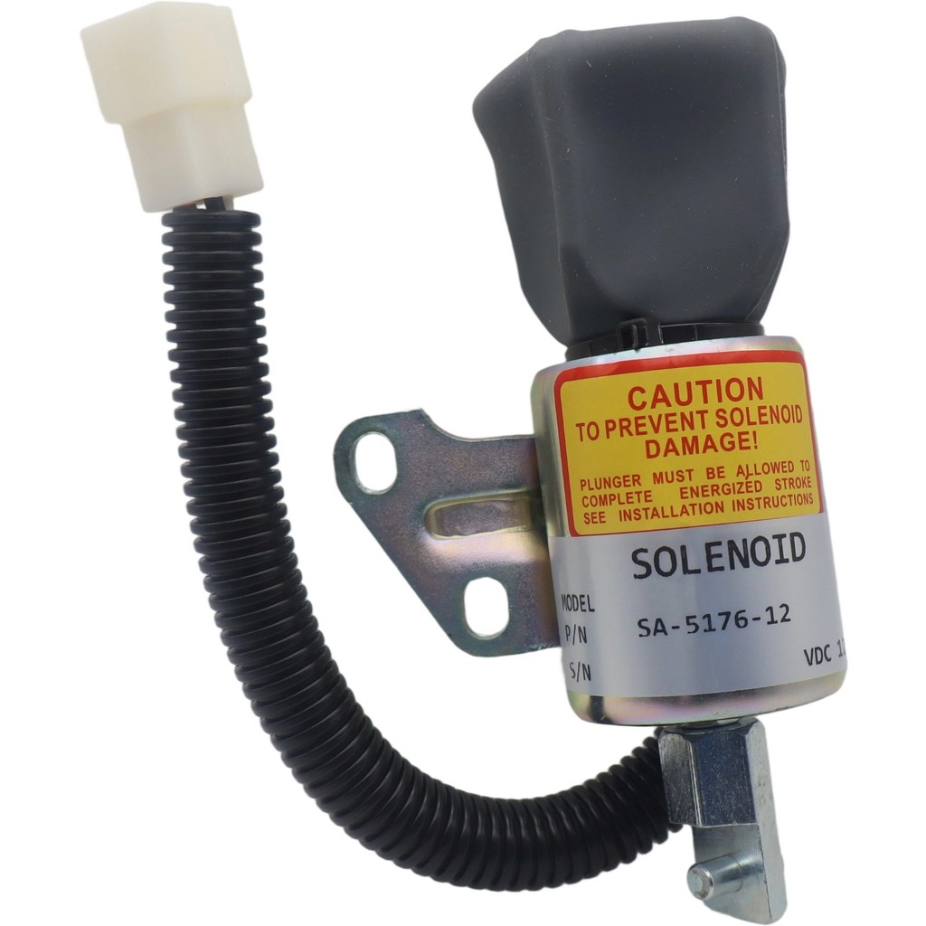 FUEL SHUT OFF SOLENOID SA-4899-12 FOR KUBOTA D722 D902 Z482 ENGINE