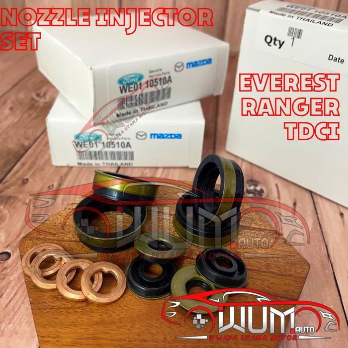 SEAL NOZZLE RING NOSEL INJECTOR SET FORD EVEREST RANGER TDCI