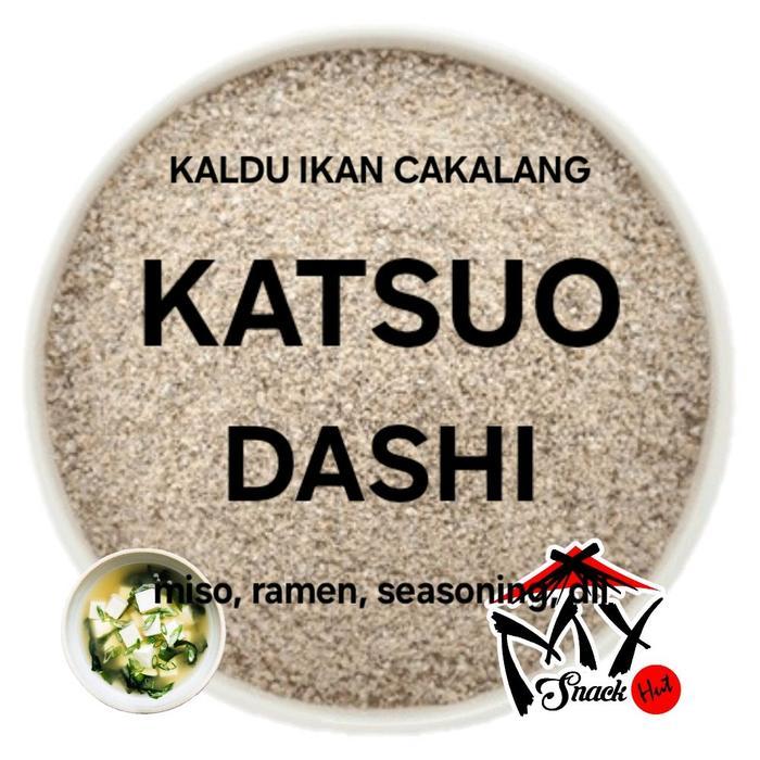 PROMO KATSUO DASHI POWDER 250GR BUBUK KALDU IKAN CAKALANG MISO SUP SOUP RAMEN UDON KATSUODASHI