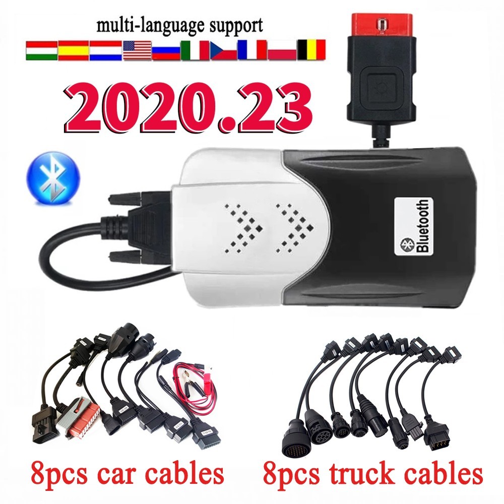 NEW 2020.23 vd ds150e cdp diagnostic tool car obd Scanner for tnesf