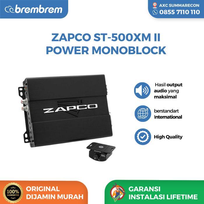 Ready ZAPCO ST-500XM II - POWER MONOBLOCK
