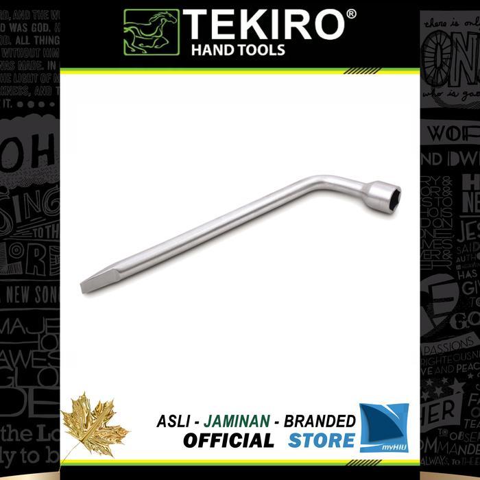 KUNCI RODA 21 MM MOBIL TRUK MODEL L SHAPE WHEEL NUT WRENCH TEKIRO BARU