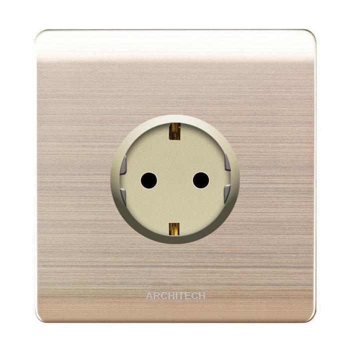 Architech ROSE GOLD stop kontak power socket Architech