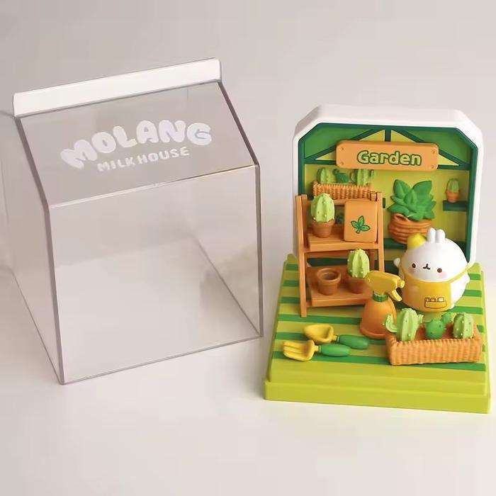 HOT SALE [READY STOCK] SELECTED BLIND BOX MOLANG MILK HOUSE MINI FIGURE SERIES TERMURAH