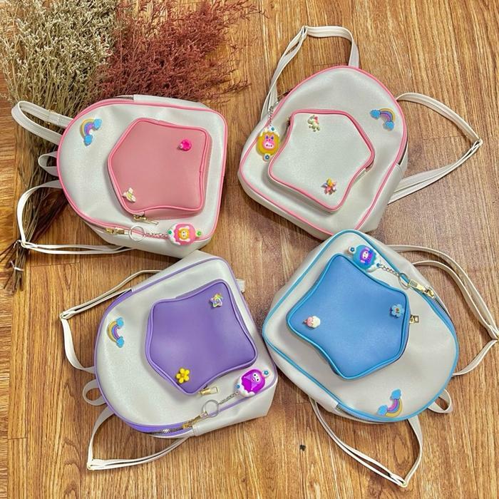Elizabeth - New Tas Ransel Starla/ Tas Gendong /Tas Ransel Wanita /Tas Ransel Mini Korea/ Tas