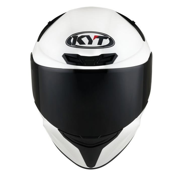 Luminousess// Helm Kyt Tt Course Plain (Visor Clear) - White