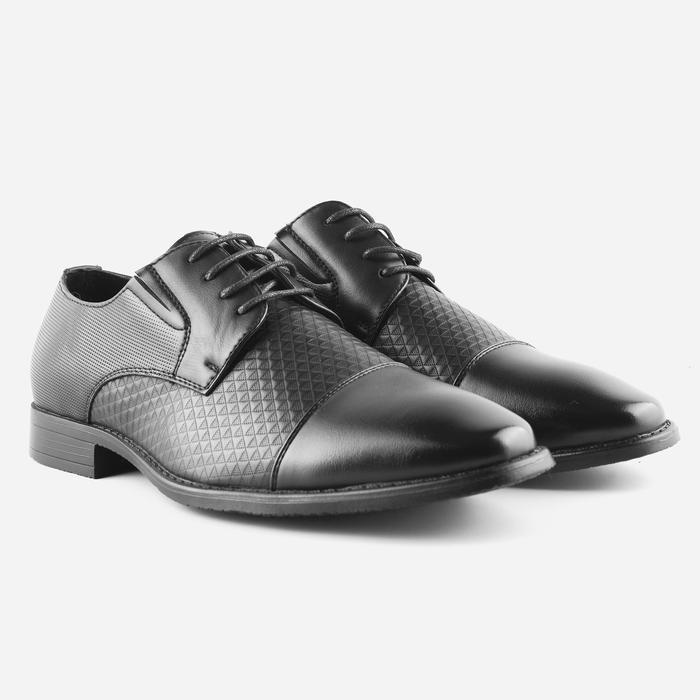 Jackson Law 1FJG - Sepatu Formal Pria - Black, 40