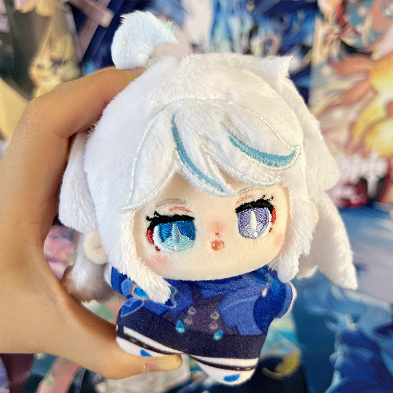 Genshin Impact Keychain Flins Furina Doll Ornament Genshin Impact Column Decorations Furina Doll